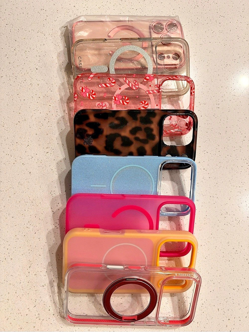 Lot of 8 iPhone 17 Pro Case, Velvet Caviar, Torras, Case Mate